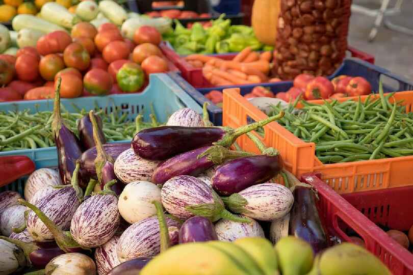 Fresh food available through Fisherman's Mark Free MARKet